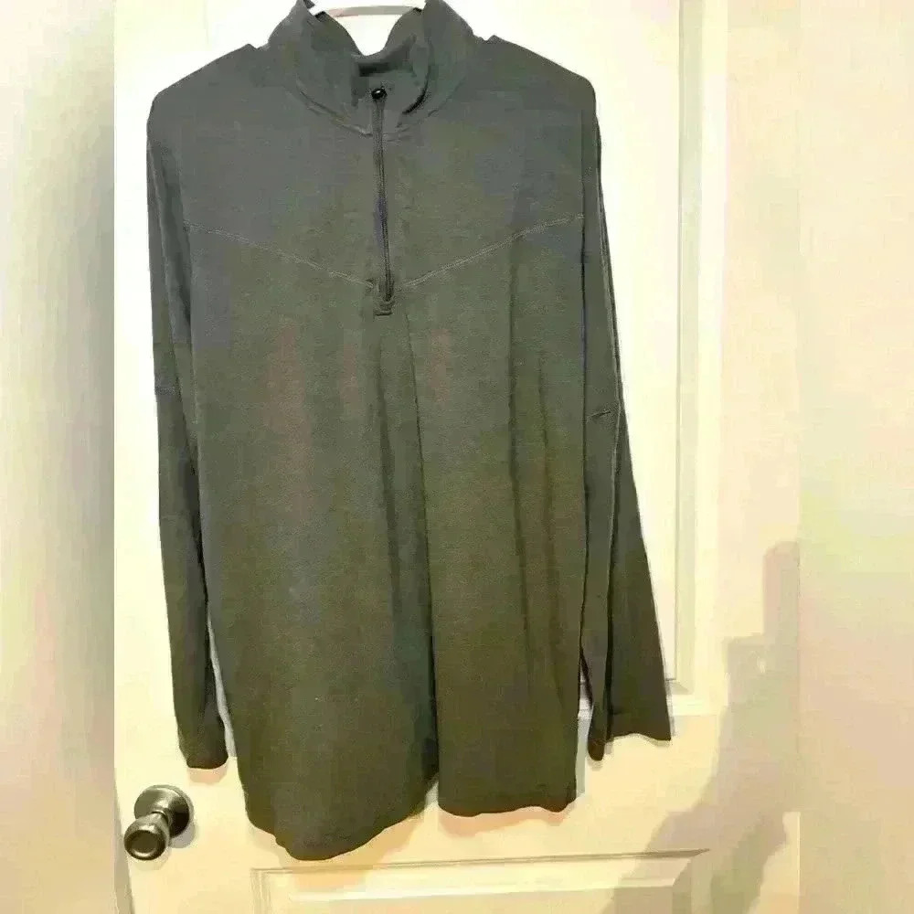 Magellan Outdoors Adventure Gear 1/4 Zip Pullover Classic Fit. Wool Blend.Large